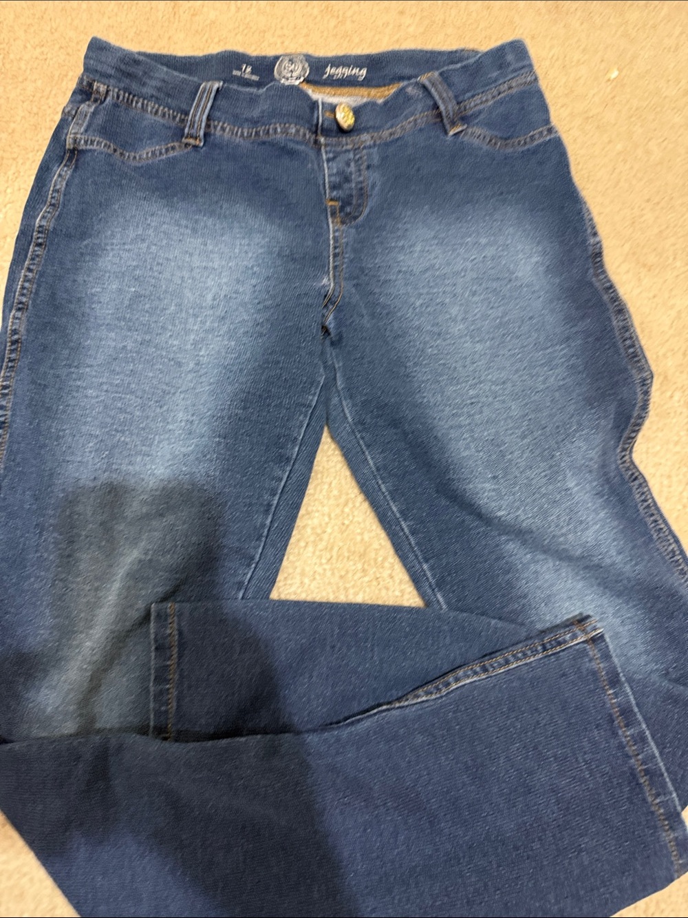 SO Girls Blue Jegging-Style Leggings